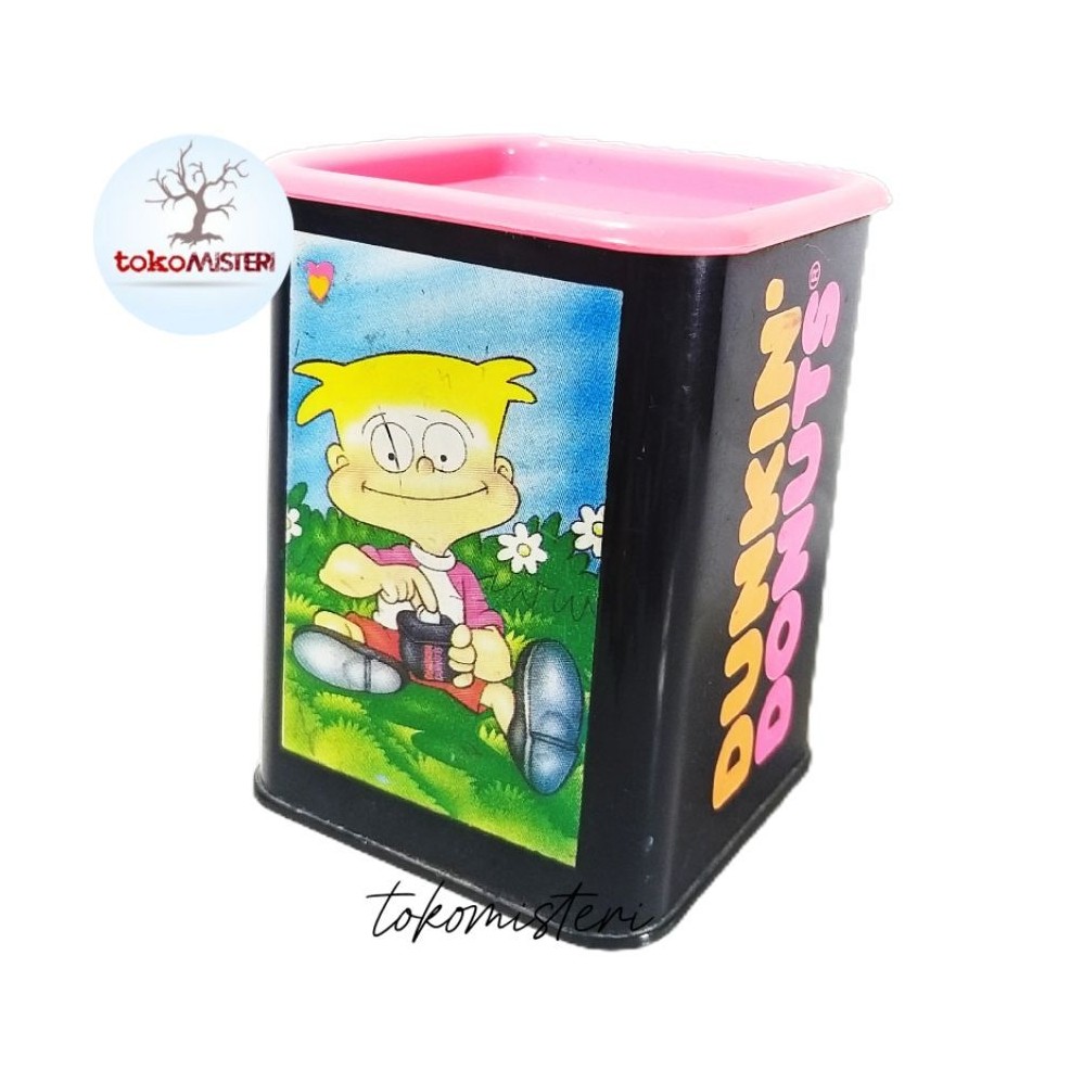 Piggy Bank เหรียญดีบุก Mascot Donut Dunkin Donuts Dough Boy Indonesia Sanwa ปลอดภัยประหยัดเงินเหรียญ