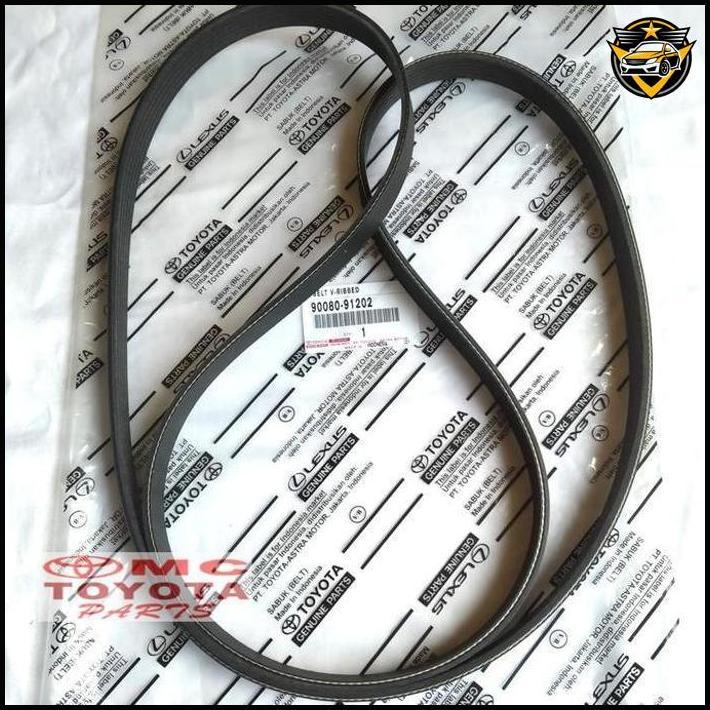 สายพานพัดลม (พัดลม/แวน/วี) Corolla Altis 90080-91202 6-Pk-1890