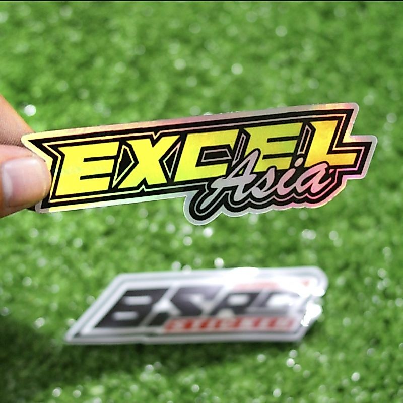 สติ๊กเกอร์โฮโลแกรม excel asia พรีเมี่ยม