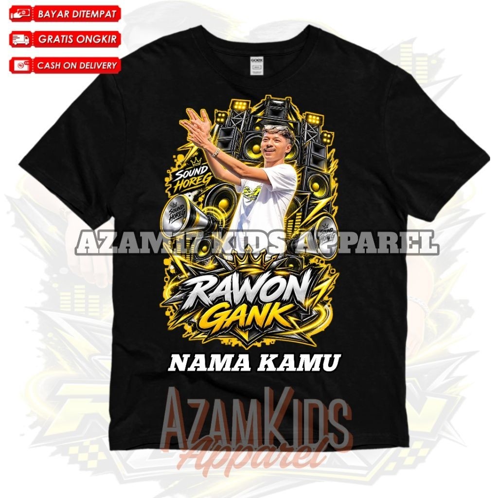 Seto Squad Rawon Gang เสื้อยืดเด็กชื่อฟรี / Rawon Gang Seto Squad เสื้อยืดเด็ก