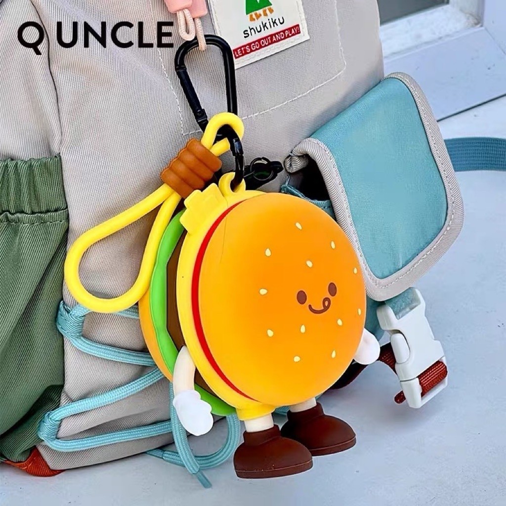 GANTUNGAN DEJOY-ORIGINAL Q-mura BURGER BAG/KEY HANGER