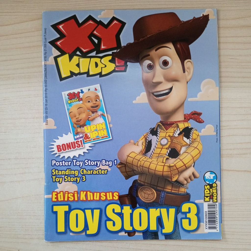 XY KIDS MAGAZINE ฉบับพิเศษ TOY STORY 3 EDITION 22 JUN 2010