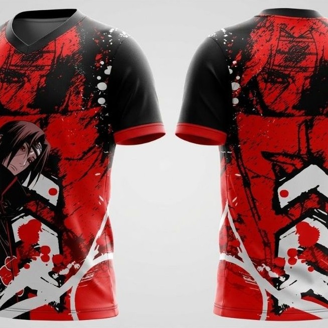 เสื้อเจอร์ซีย์ญี่ปุ่น X Itachi Uchiha 2025 Dry Fit S-XXL