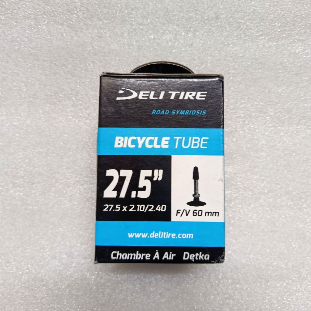 ยางใน 27.5x2.1-2.4 FV 60 Presta Deli
