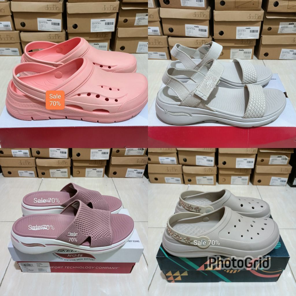 รองเท้าแตะ Skechers (Size: 39, 40)