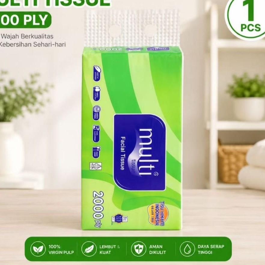 MULTI FACIAL TISSUE 2000 PLY / FACIAL TISSUE