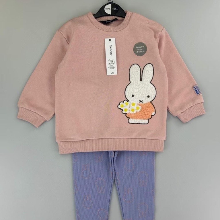 Kiabi x Miffy ชุดเด็กผู้หญิงและเด็กทารก 2