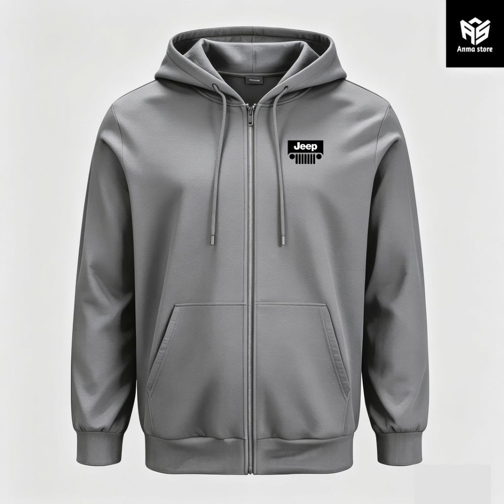 เสื้อฮู้ด เสื้อกันหนาวมีซิป Jeep Wrg