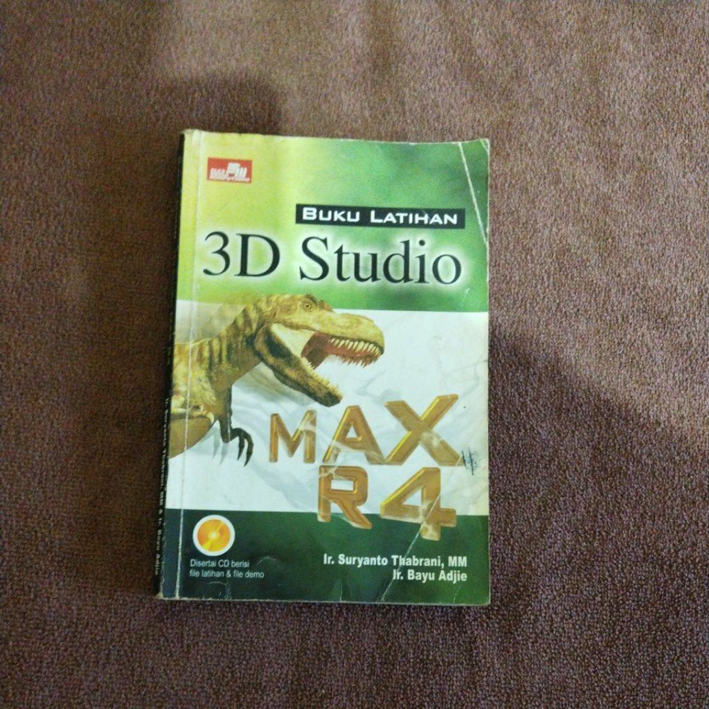 หนังสือ 3D STUDIO MAX R4 EXERCISE - IR. SURYANO THABRANI, MM