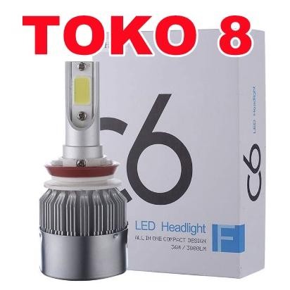 ไฟหน้ารถ Led 1 ชิ้นไฟหน้า C6 H1 H4 H7 H11 900