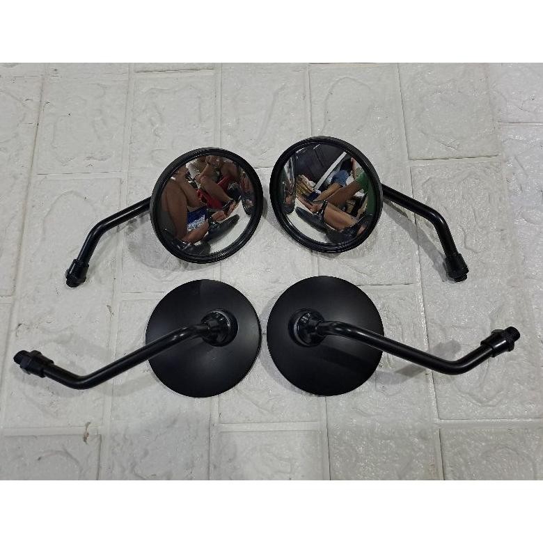 Bf888S Black Series กระจกกลมสําหรับ Honda และ Yamaha Mio Beat Vario Fino Jupiter Kharisma Supra Scoo