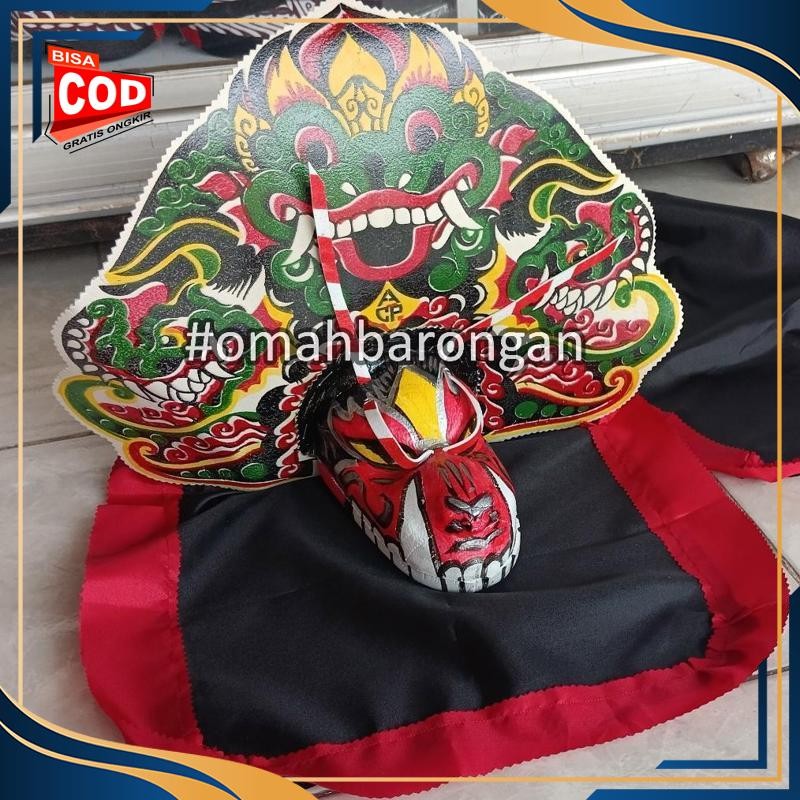 HIJAU Pasti Barongan Sponge Frog Green สําหรับเด็กขนาดกลาง ฟรี Kemul Viral อินเทรนด์ล่าสุด 2025 IA-5