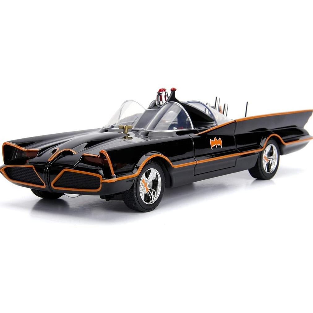 JADA DC COMICS 1:18 1966 Klass Atv-Series Batmobile สะสม-AUTO MIT 7.6 ซม. BATMAN-