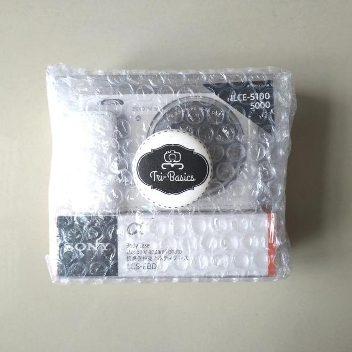 Sony Body Leather Case LCS-EBD สีขาว สําหรับ Sony Alpha A5100 A5000