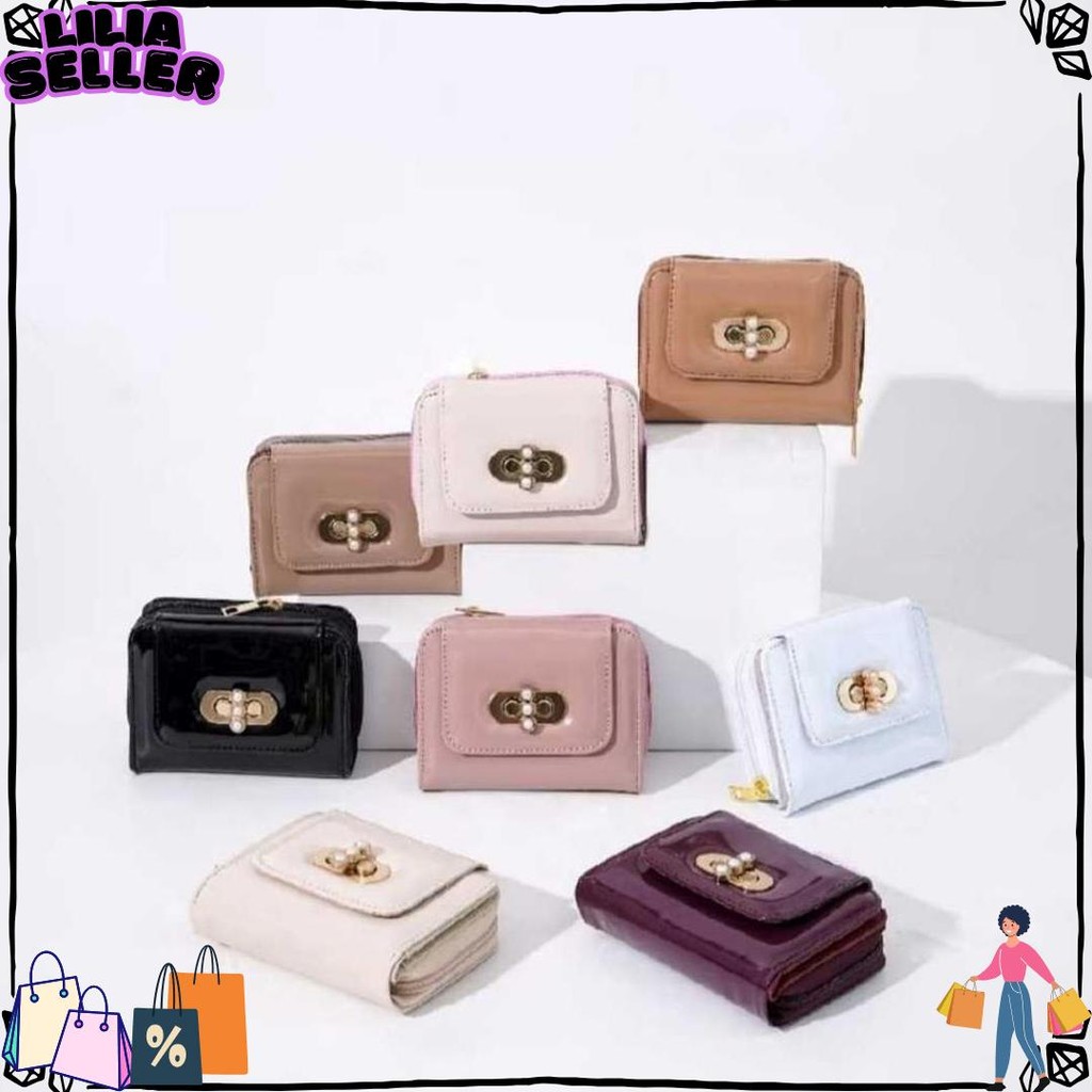 กระเป๋าสตางค์ผู้หญิง - Azela Nazela Wallet - กระเป๋าสตางค์พับได้ PREMIUM