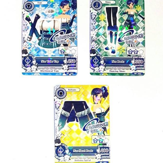 Aikatsu SP Card Special Collection Futuring Girl Aoi Cool Bandai Original