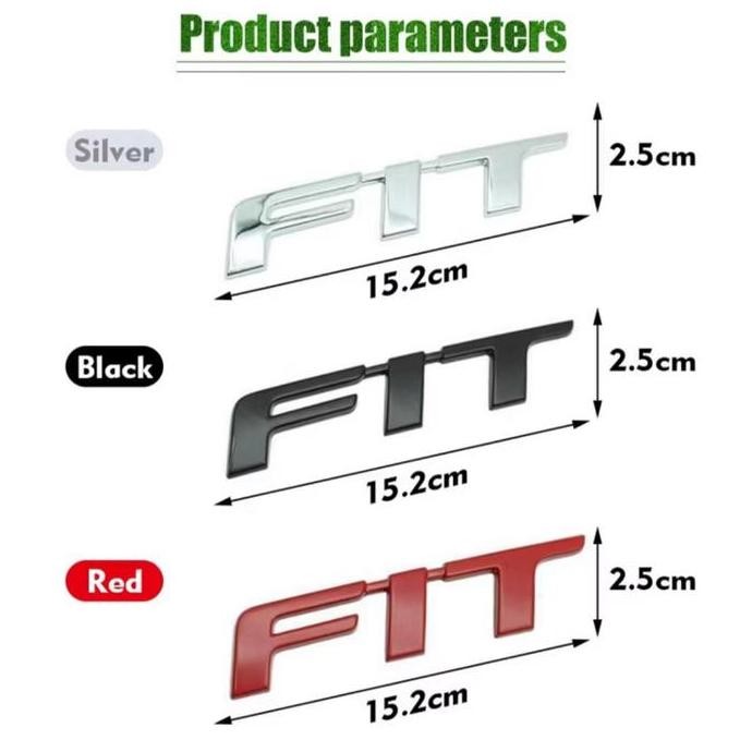 Best Fit Emblem สําหรับ Honda Jazz Gk5 2014-2021 Trunk