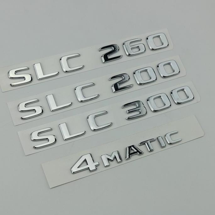 Slc200 Slc260 Slc300 Mercedes Benz Trunk Emblem Limited Mercy Writing Emblem