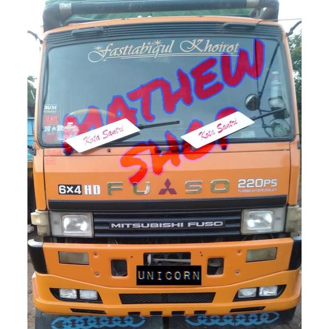 Fuso Chrome Emblem / โลโก้ Fuso Big Writing ดั้งเดิม / โลโก้ Fuso Chrome ราคาพิเศษ!