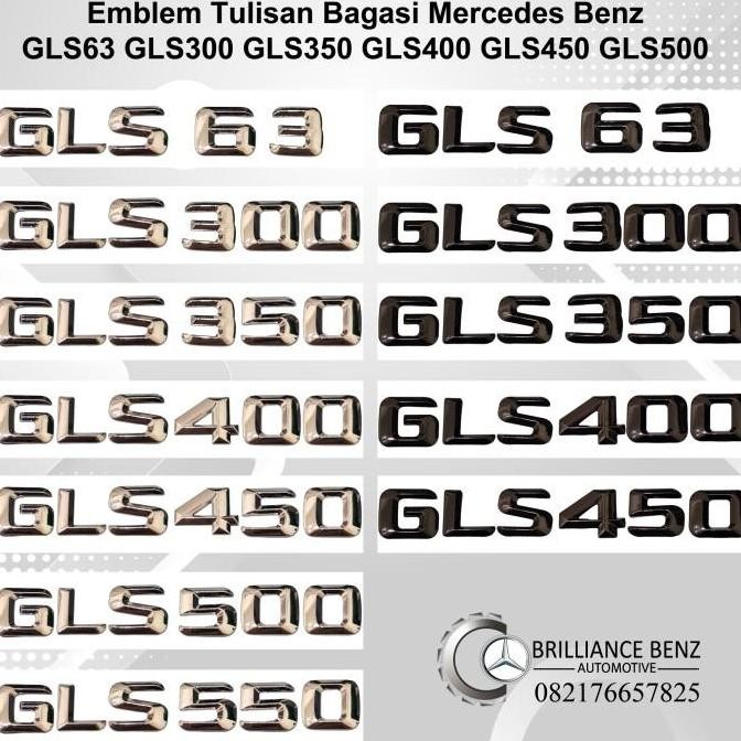 Mercedes Gls63 Gls300 Gls350 Gls400 Gls450 Gls500 Mercy Writing Emblem