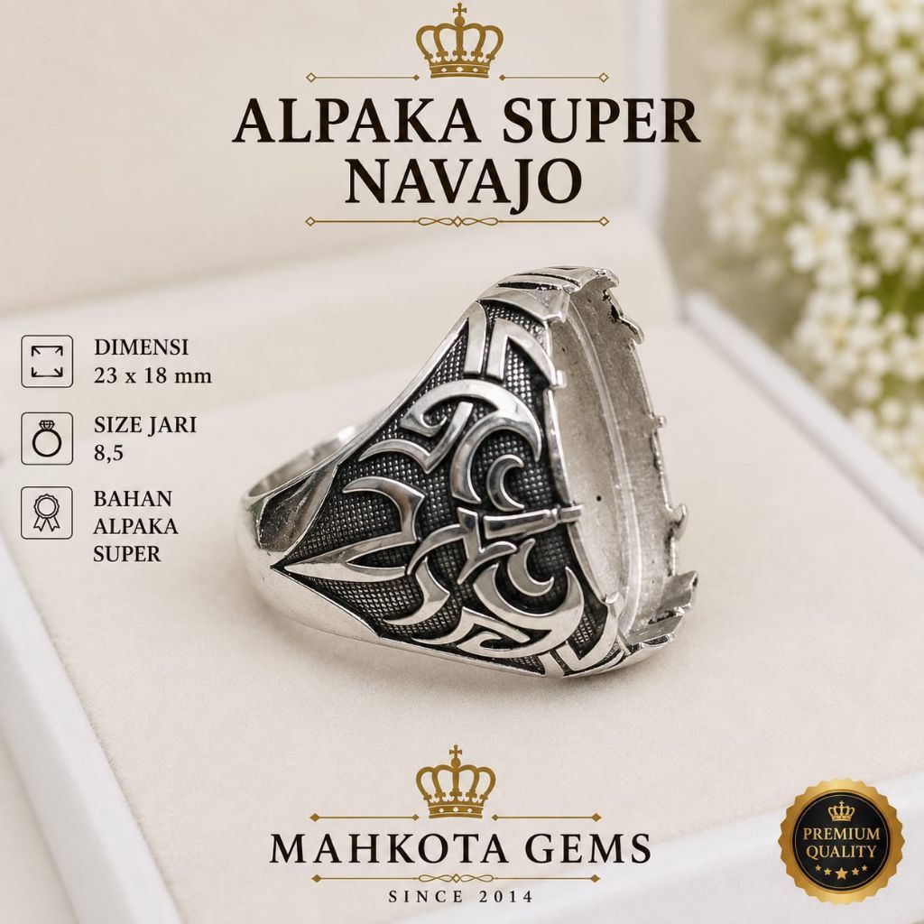 แหวนอัลปาก้า Super navajo 25