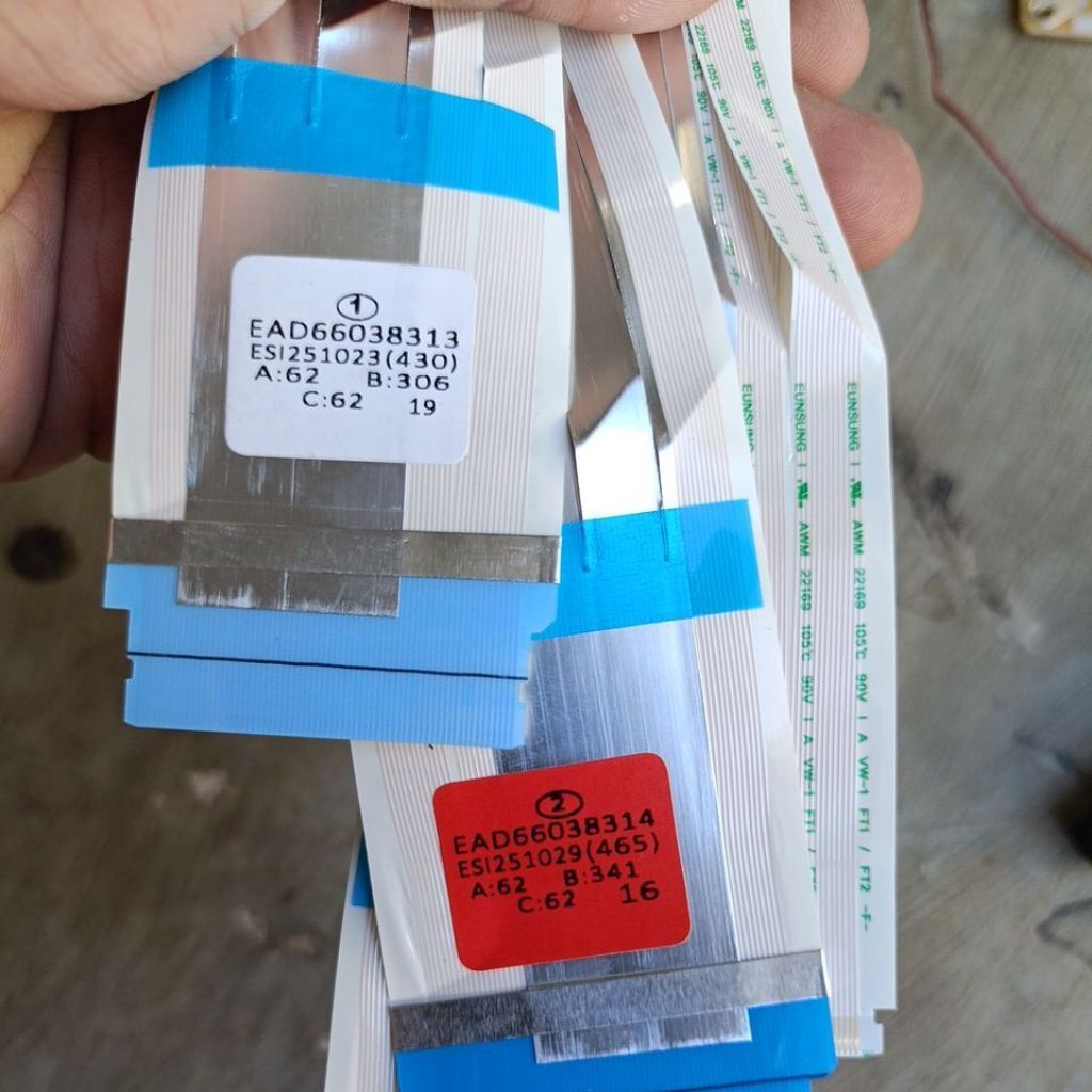 Lvds ไฟ led แบบยืดหยุ่น LG 55NANO80ASA 55nano80 เดิม