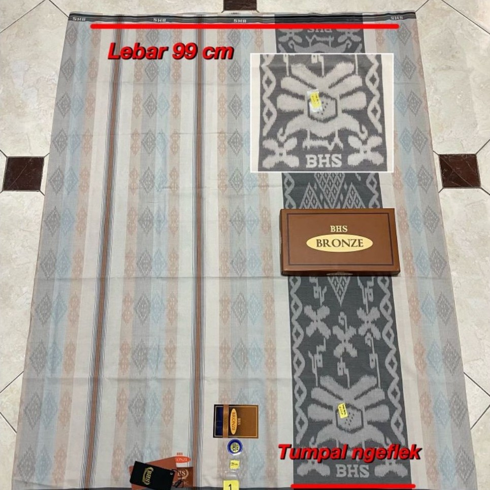 BHS Classic Kawung Bronze Sarong BHS Classic Kwg Bronze Sarong BHS Classic Kawung Mix Sarong
