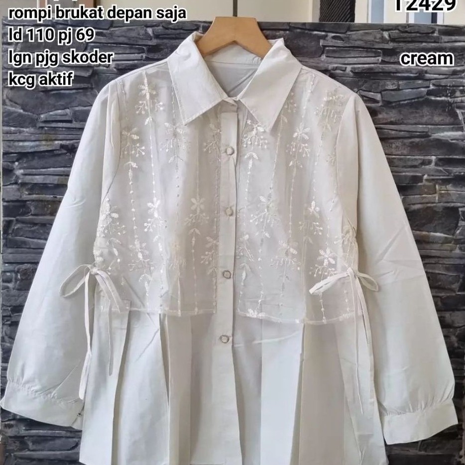 KEMEJA T2429 เสื้อเชิ้ตเสื้อเชิ้ต