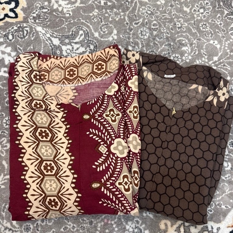 CAMELLIA BOUTIQUE 99 || BUNDLING 2 UMBRELLA DRESS (JENNIE MAGENTA + KAMAYLA TAUPE)
