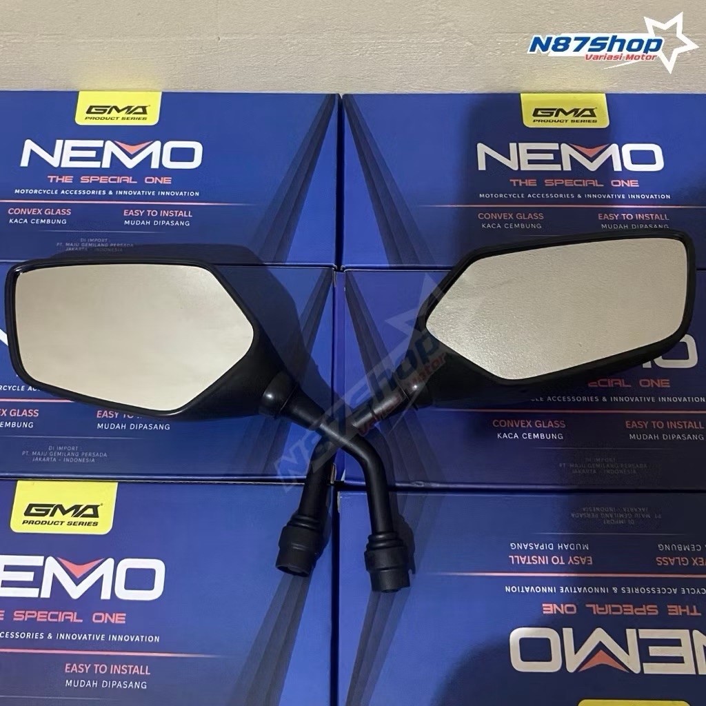 Original Nemo Vario Gen 2 กระจกมองหลังสั้น Yamaha Honda Vario pcx beat Scoopy Stylo Aerox xmax nmax