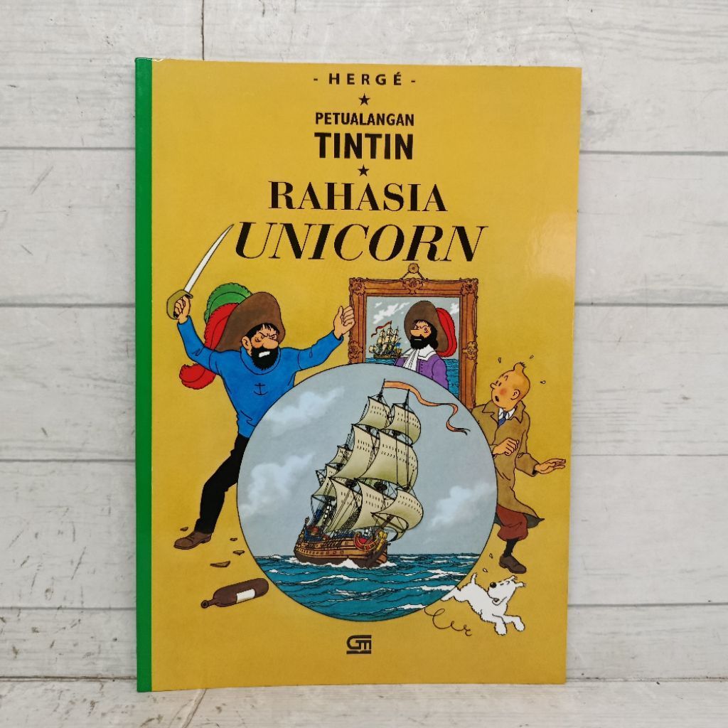 Herge Comic Adventures Tintin Secret Unicorn GM softCover