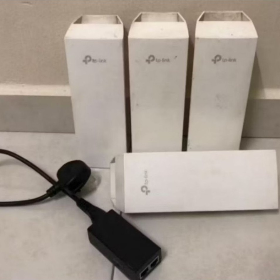Tp-link CPE 210 จุดเชื่อมต่อกลางแจ้งไม่มีฝาปิด