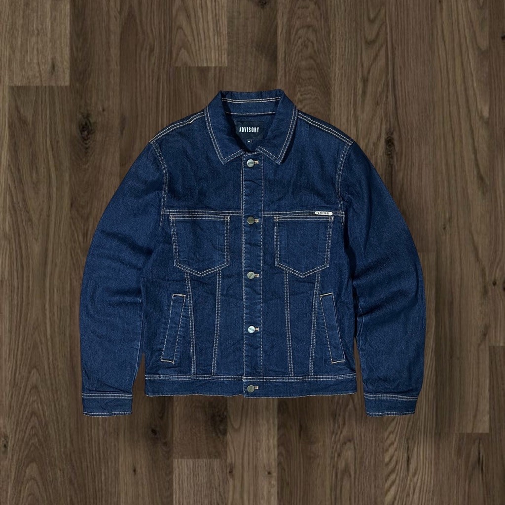 TRUCKER DENIM JACKET ADVISORY เกาหลี