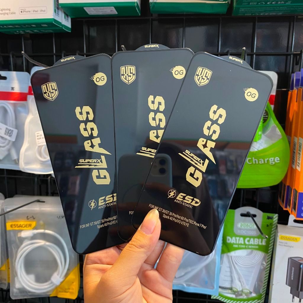 ฟิล์มกระจกนิรภัย STATIC INFINIX GT 30 / GT 30 PRO