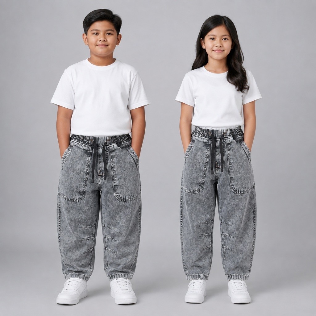 กางเกงบาร์ UNISEX สําหรับ BOYS AND GIRLS AGED 1-15 ปี