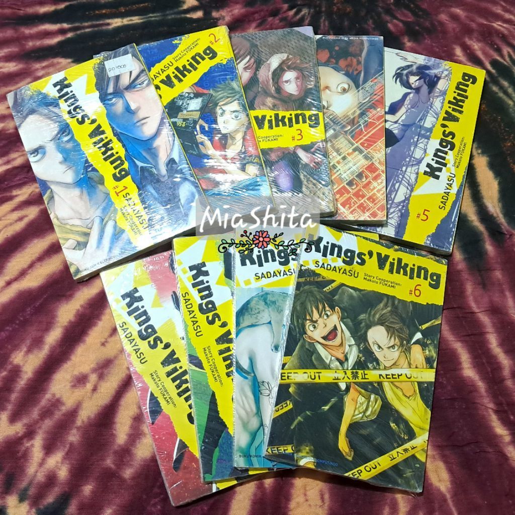 การ์ตูนมังงะชุด Kings Viking Vol 1-9end โดย Sadasayu