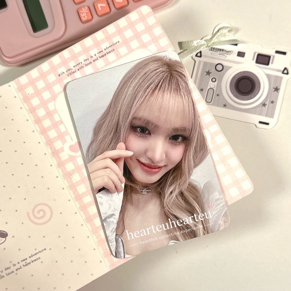 Hearteuhearteu IVE Liz Photocard อย่างเป็นทางการจาก POB Soundwave รอบ 3.0 ยุคสี่ (pc liss kim jiwon 