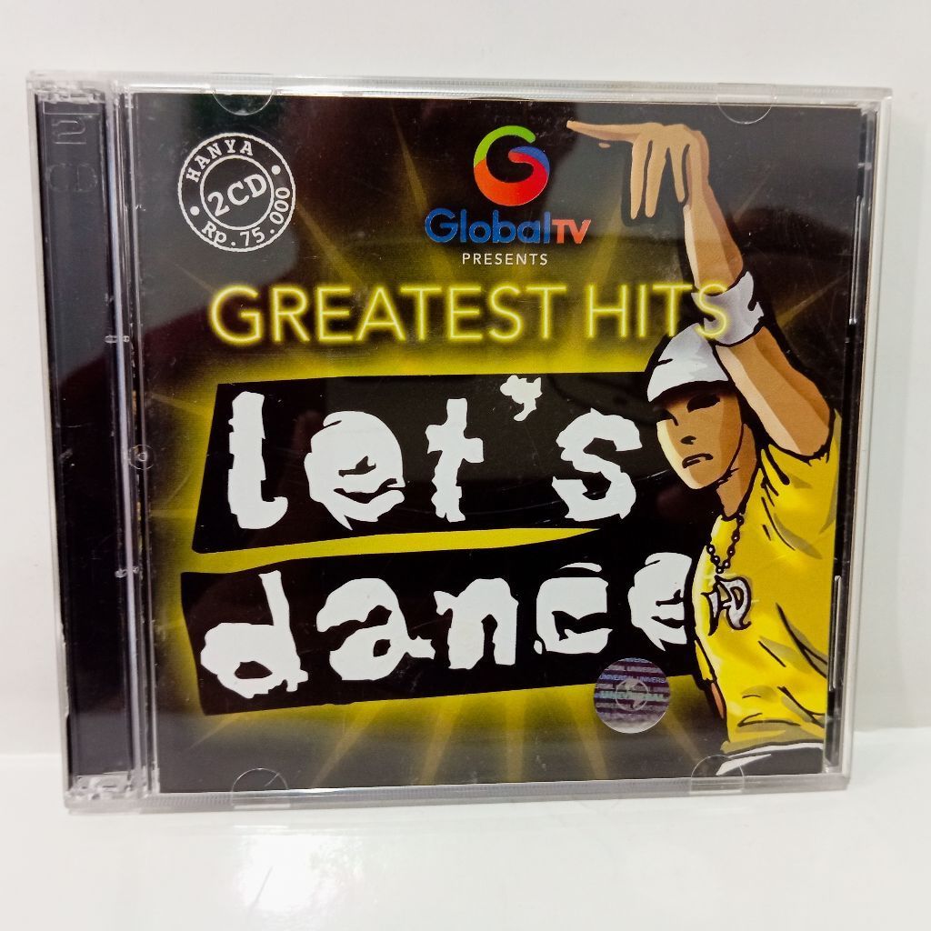 CD Greatest Hits Lets Dance - Kanye West Snoop Dogg 2 Pac 50 Cent VA (2 ซีดี)