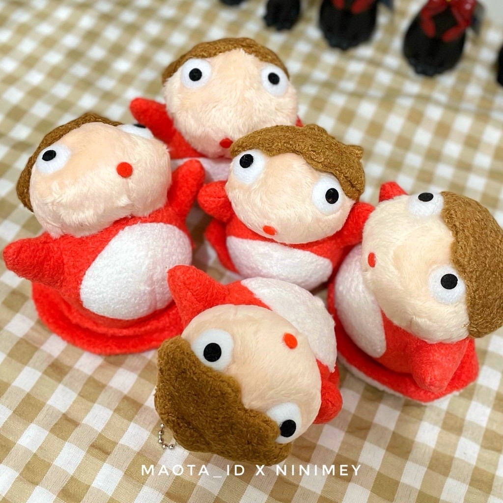 พวงกุญแจ GANTUNGAN Ponyo / พวงกุญแจ Ponyo / พวงกุญแจ Ponyo Sun Arrow
