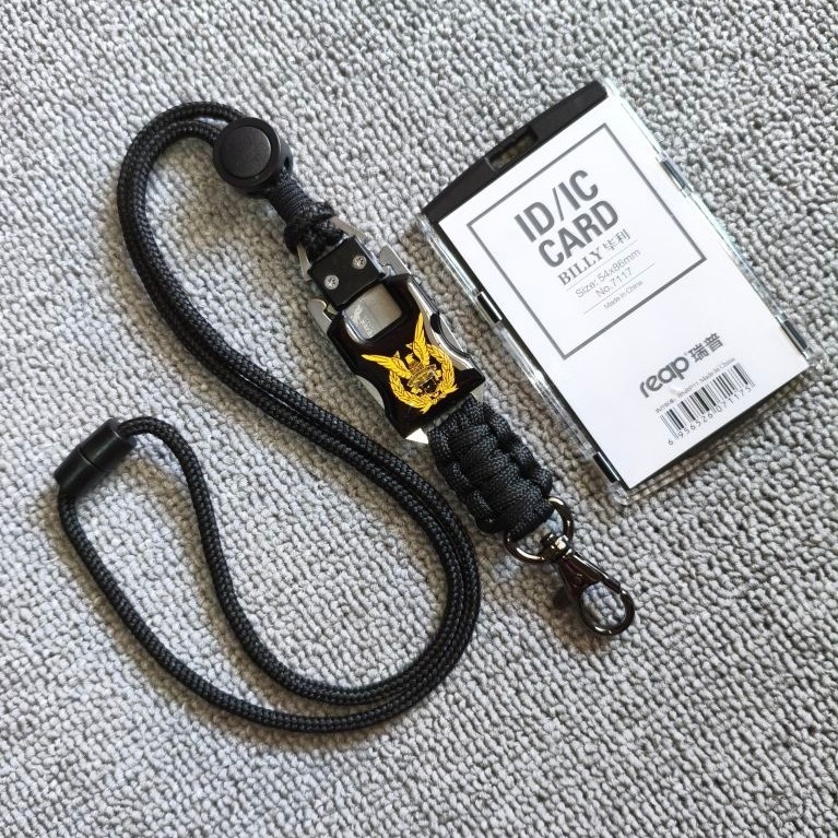 Tactical รุ่น TNI AU Logo id Card Lanyard