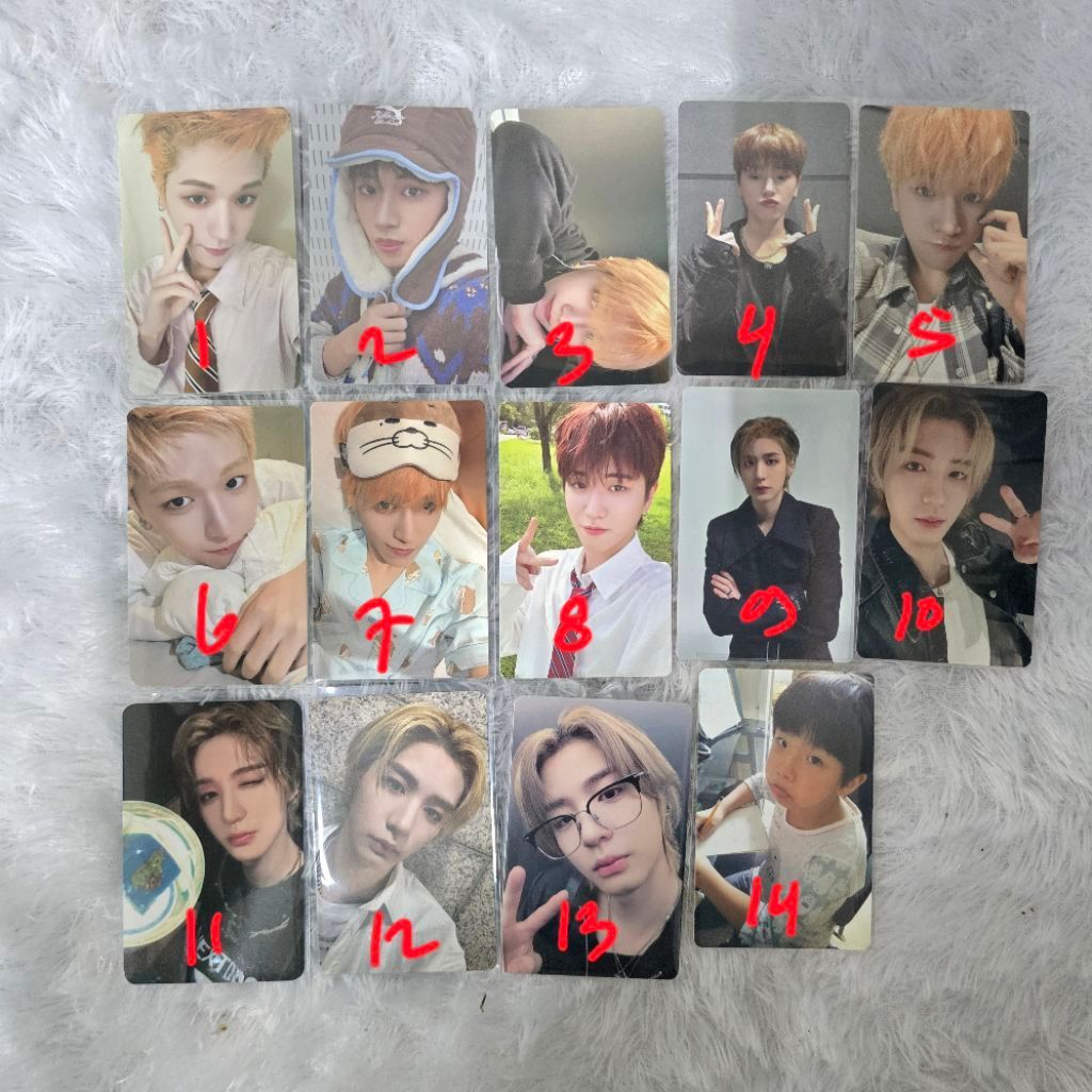 BOYNEXTDOOR PHOTCARD RIWOO LEEHAN WONHAKID