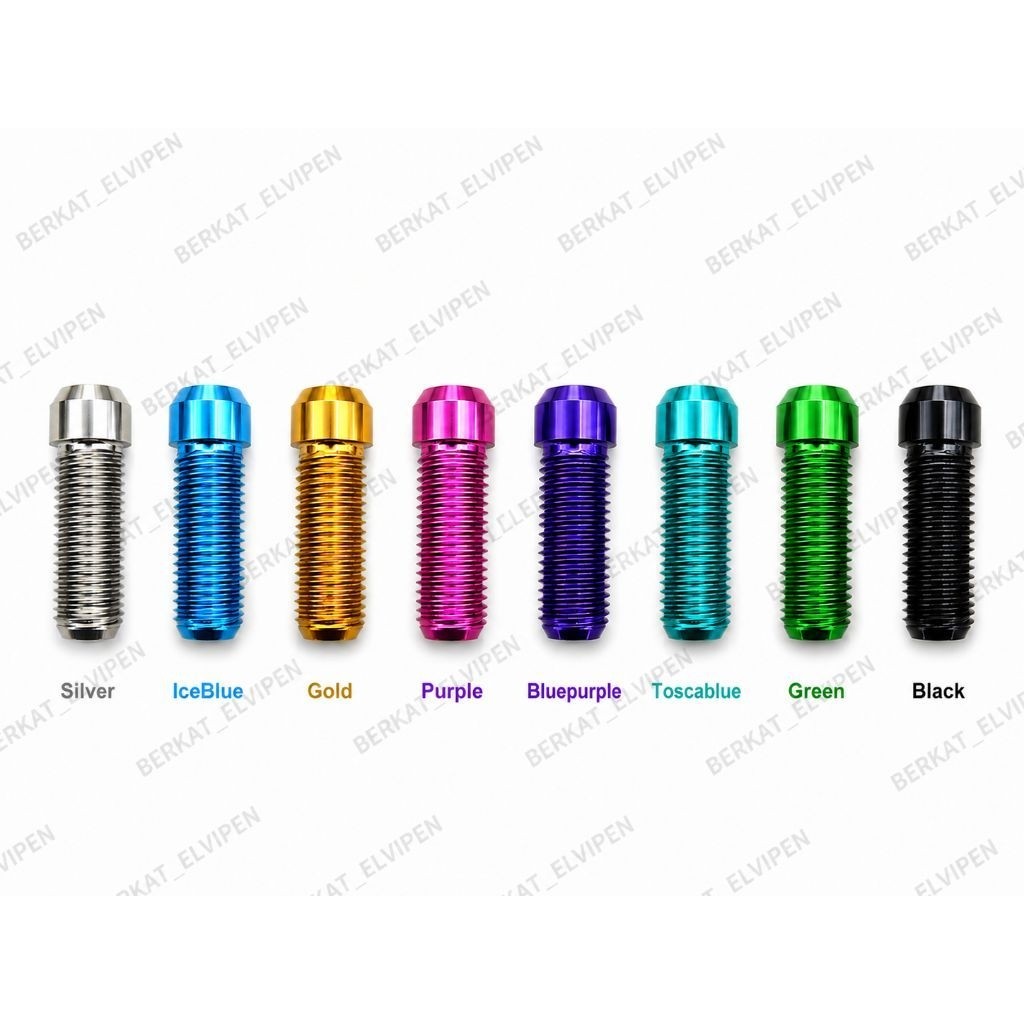 Original Titanium H2C Mirror Mount Bolts สําหรับชุดเดียว