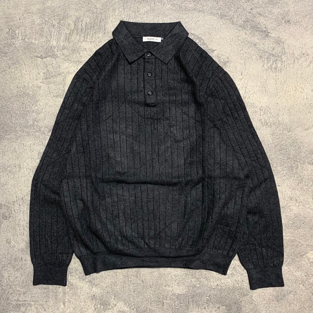 เสื้อโปโลถัก Olzen ไซส์ L/XL