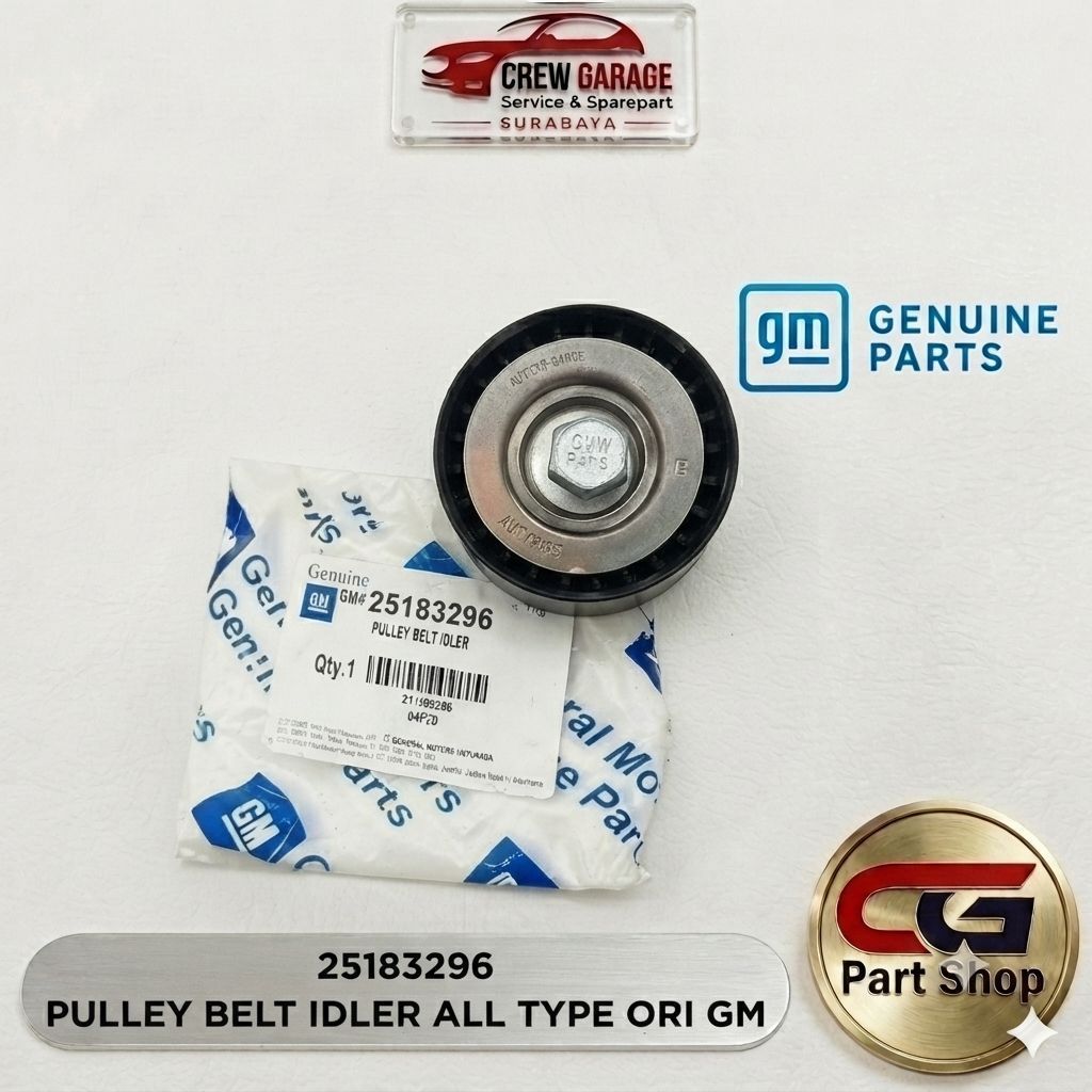 PULLEY ROLLER TENSIONER IDLER เข็มขัดพัดลม CHEVROLET SPIN 1.5 1500CC SPIN 1.2 AVEO SONIC SPIN 1.3 ต้