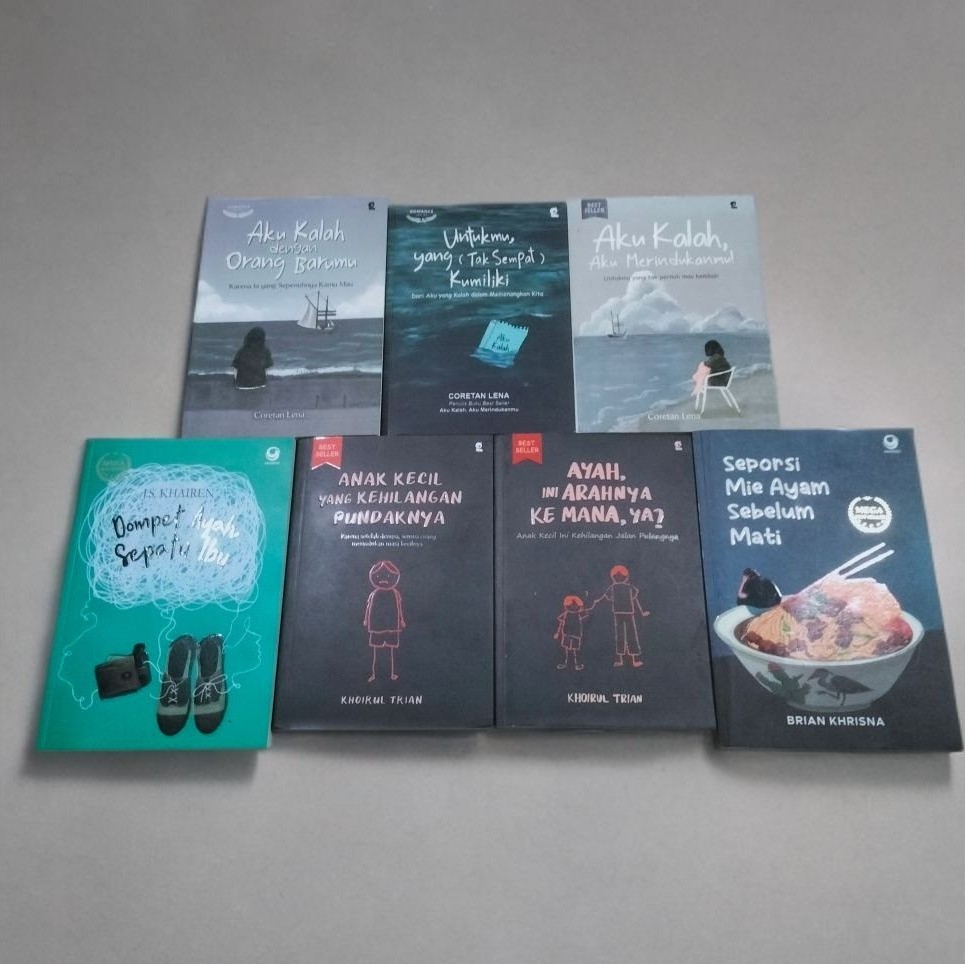 NOVEL BOOK / TEENAGERS / ผู้ใหญ่ / FIKSI / STALKER IN LOVE / SEPORSI CHICKEN NOODLES BEFORE DEATH / 