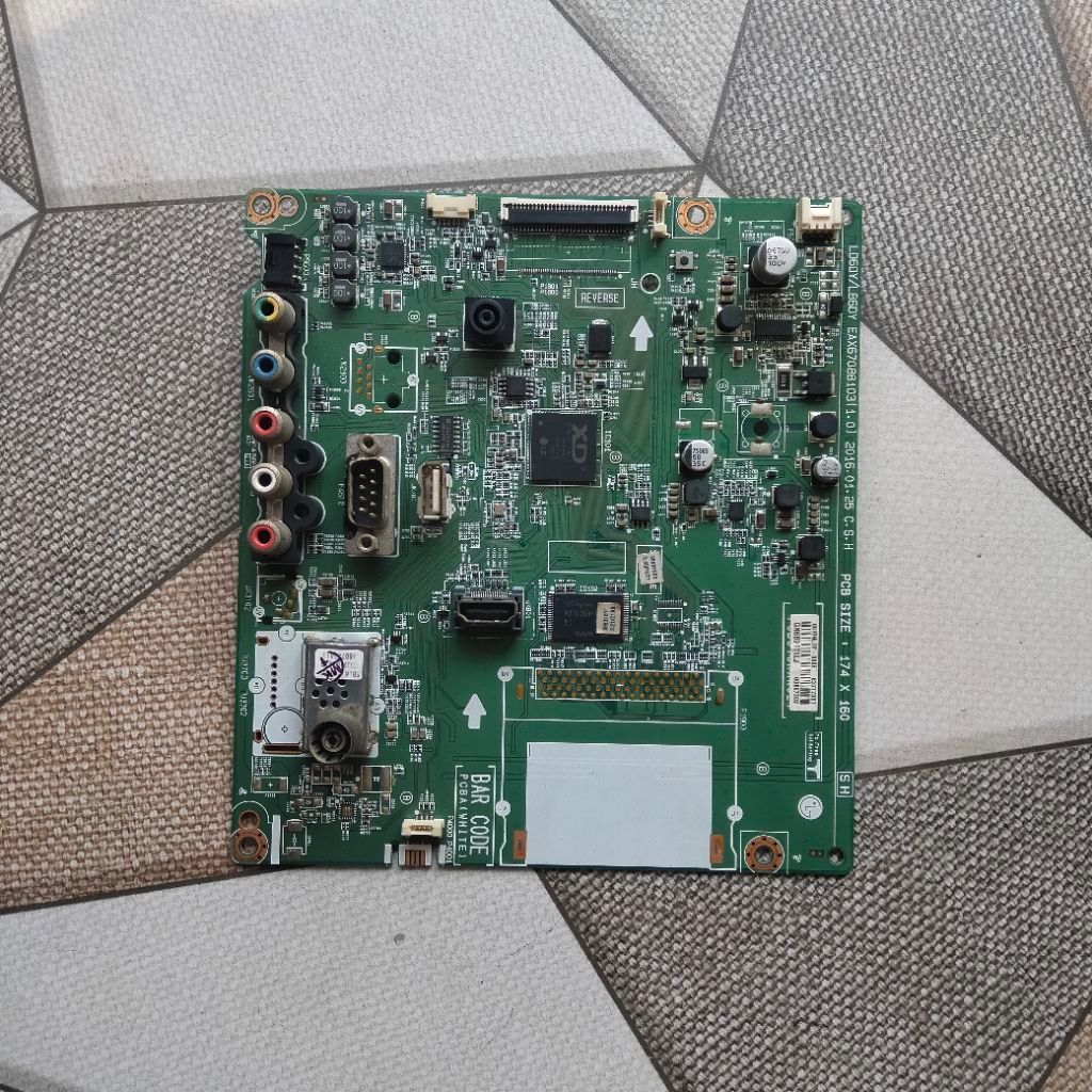 Mb ori mainboard led tv LG 32LW300C 32LW300C-TA