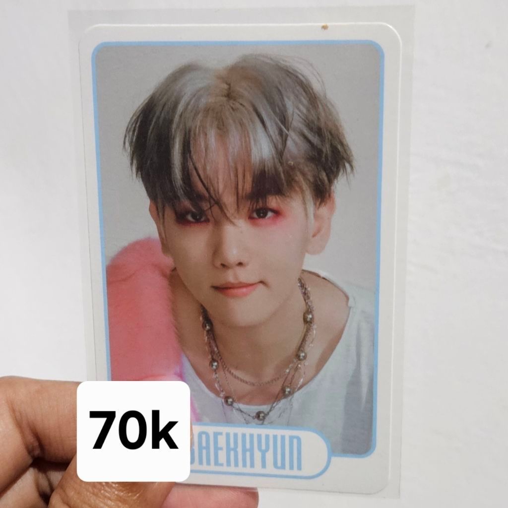 [DO NOT CHECKOUT] BAEKHYUN TRADING CARD CREAM SODA KAISBYY14 PHOTOCARD