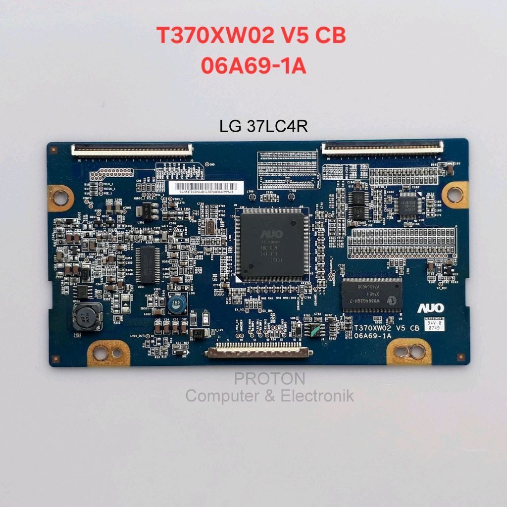 SAMSUNG LAYAR SONY Tikon TV หน้าจอ LG 37LC4R Tcon จอแสดงผล AUO T370XW02 V5 CB 06A69-1A CTRL BD LCD L