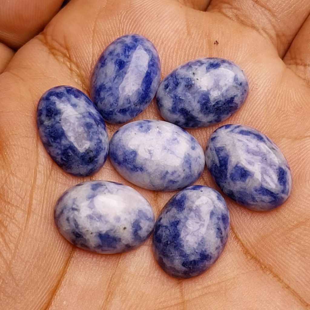 Chabocon Sodalite Loose Stone 3g - Natural - Certified - สีฟ้า