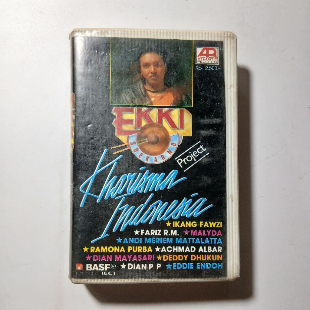 Ekki Soekano Audio Cassette Project Karisma Indonesia Atlantic Records